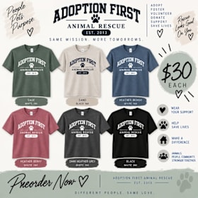 $30 Adoption First Classic Tee — Est. 2013 item