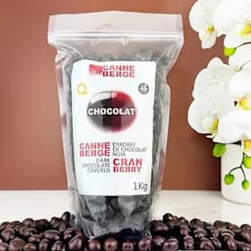 Chocolat noir et canneberge (format familial 1kg) item