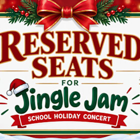 Photo of Reserved seats for Jingle-Jam
