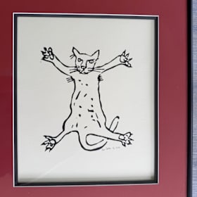 Splat Cat! Peter Arkle — Signed Limited-Edition Print, 2003 item