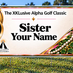 Photo of AKA Sister Sign