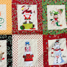 Photo of A Tower of Christmas Cheer Quilt