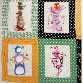 Photo of A Tower of Christmas Cheer Quilt