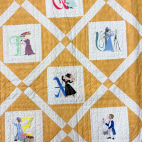 Photo of The Elegant ABCs Quilt