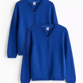 Photo of Royal Blue Knitted Cardigan (No Logo)
