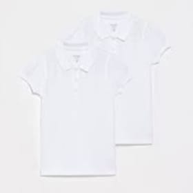 Photo of 2 x Girl's Polo Tops