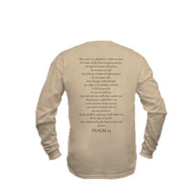 Photo of The Lord Is My Shepherd Long Sleeve Tee