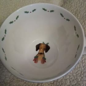 Photo of Item # 12 – Dachshund Xmas Mug