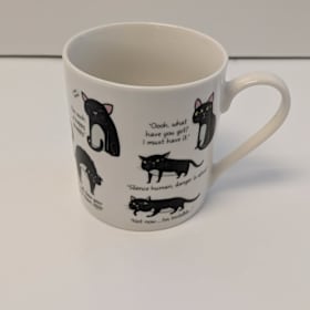 Photo of Item # 19 – Cattitude Ceramic Mug