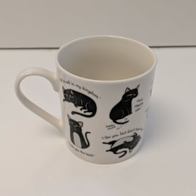 Photo of Item # 19 – Cattitude Ceramic Mug