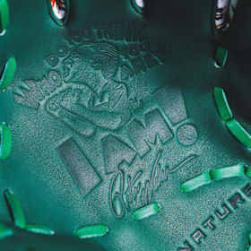 Photo of Custom Pete Weber Glove with Signed Inscription Card