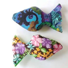 Two Fabulous Fish Catnip Toys item