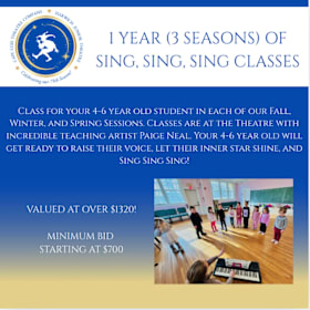 1 year (3 seasons) of Sing, Sing, Sing classes item