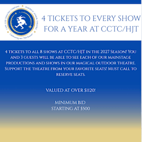 4 tickets to every show for a year at CCTC/HJT item