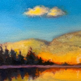 "The Promise" oil painting item