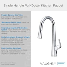 Photo of Gerber Vaughn Pull-Down Kitchen Faucet