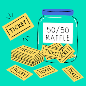 50/50 Raffle Ticket item