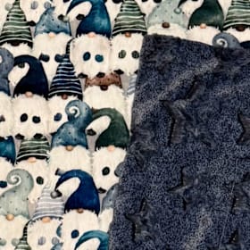 Photo of Gnomes Minky Blanket