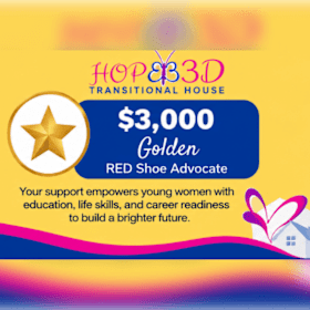 Photo of Golden RED Shoe Advocate