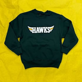 Photo of Youth Green 26-27 Hawks Sweatshirt 