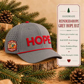 Photo of Grey Reindeer4Hope Hat