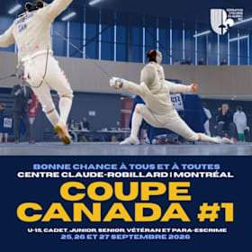 1 journée - Frais Coach - Coupe Canada Montréal Sept 2026 item