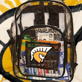 Photo of Clear Trojans Backpack