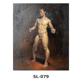 Photo of [Figures] Oil on canvas · 20" × 24"