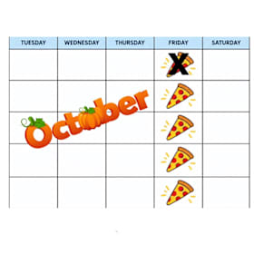 10/2026 Bundle - 4 Fridays item
