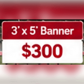Photo of 3 x 5 Foot Business Banner
