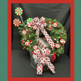Photo of 6. Peppermint Wreath