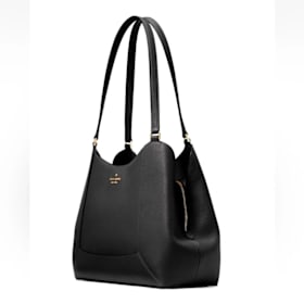 Photo of Kate Spade Large Triple Compartment Leather Shoulder Bag