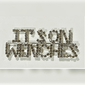 Photo of Bling “It’s On Wenches” Pin