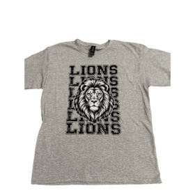 Photo of YOUTH  BLACK LIONS LIONS TSHIRT