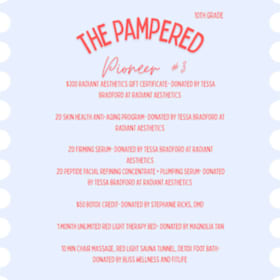 Photo of PAMPERED PIONEER #3- 10th Grade Class Package