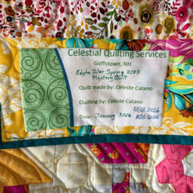 Photo of Handmade Quilt by Celeste Catano (52½" x 52½")