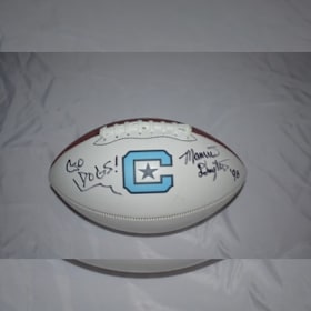 Photo of Maurice Drayton Signed Citadel Football