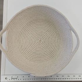 Photo of Handwoven Bowl with Pearl Accent
