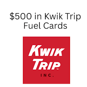 Photo of $500 in Kwik Trip Gas
