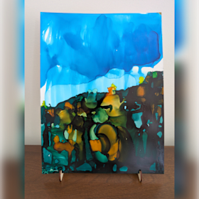 Photo of Acrylic Pour