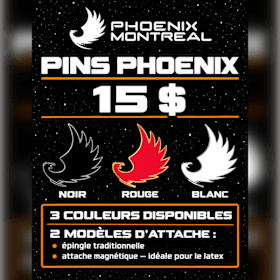 Photo : Pins Exclusif Phoenix - Rouge - Épingle