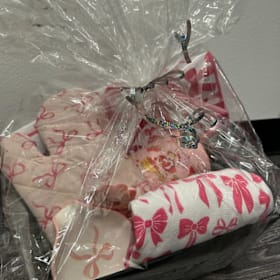 "Think Pink" Breast Cancer Awareness Basket item