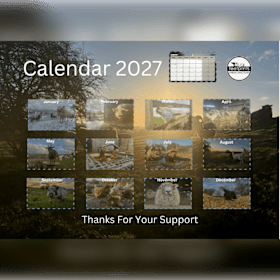 Photo of 2027 Footprints Animal Sanctuary Calendar