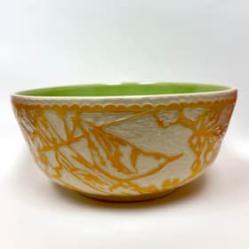 Yellow Serving Bowl item