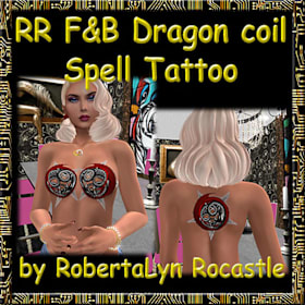 Photo of RR F&B Dragon coil Spell Tattoo