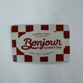 Photo of Bonjour Sandwich Shop Gift Card