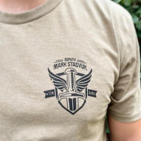 Photo of Stasyuk Memorial Fishing Tournament Tee — Sand