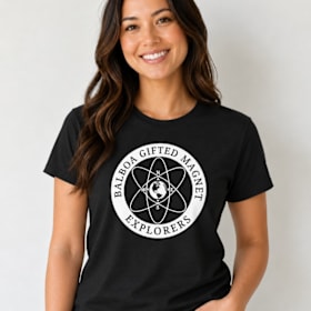 Photo of BLACK Adult Unisex Short-Sleeve Balboa Logo Tee