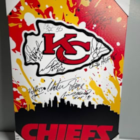 Photo of Kansas City Chiefs Autographed Canvas