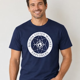 Photo of NAVY Adult Unisex Short-Sleeve Balboa Logo Tee